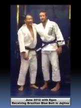 Brazilian Jiu jitsu blue belt